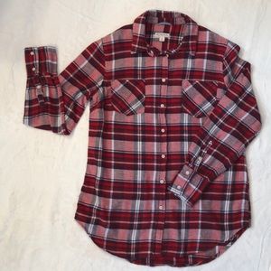 Merona Flannel Button Up Shirt